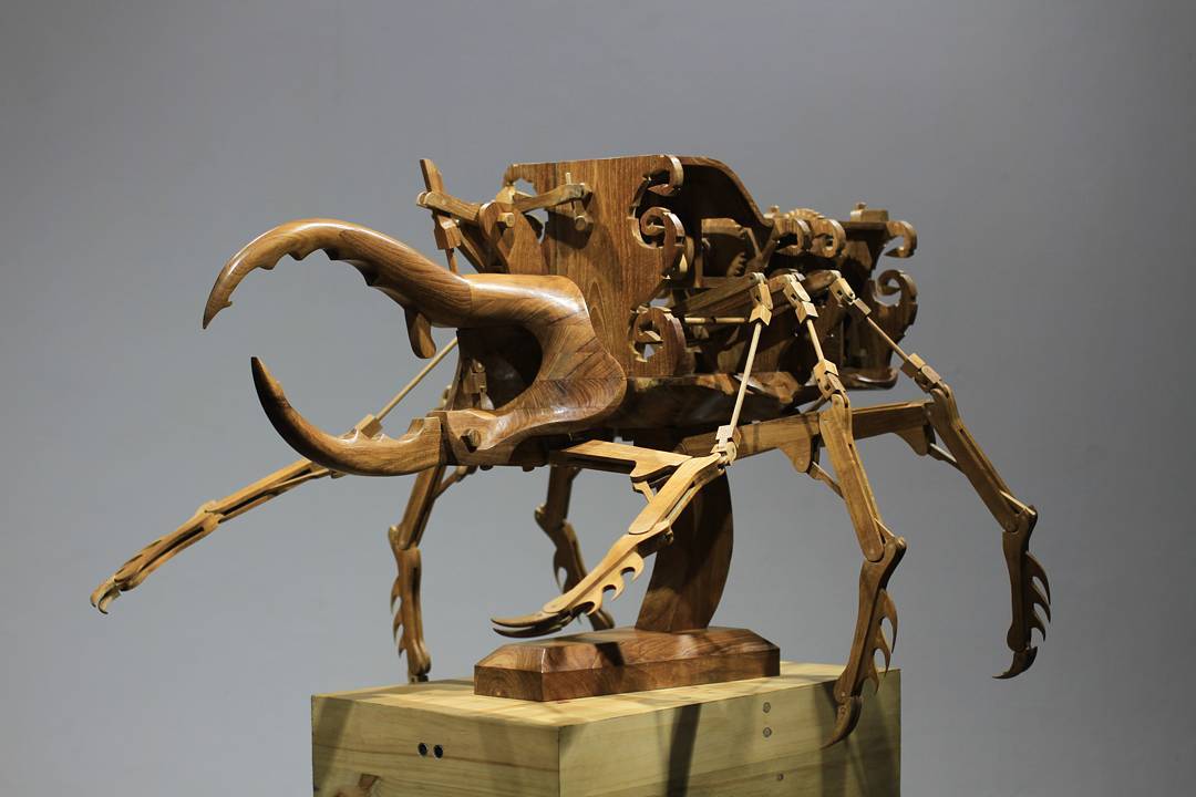 Salah satu karya Dedy yang fenomenal bertajuk Evolution